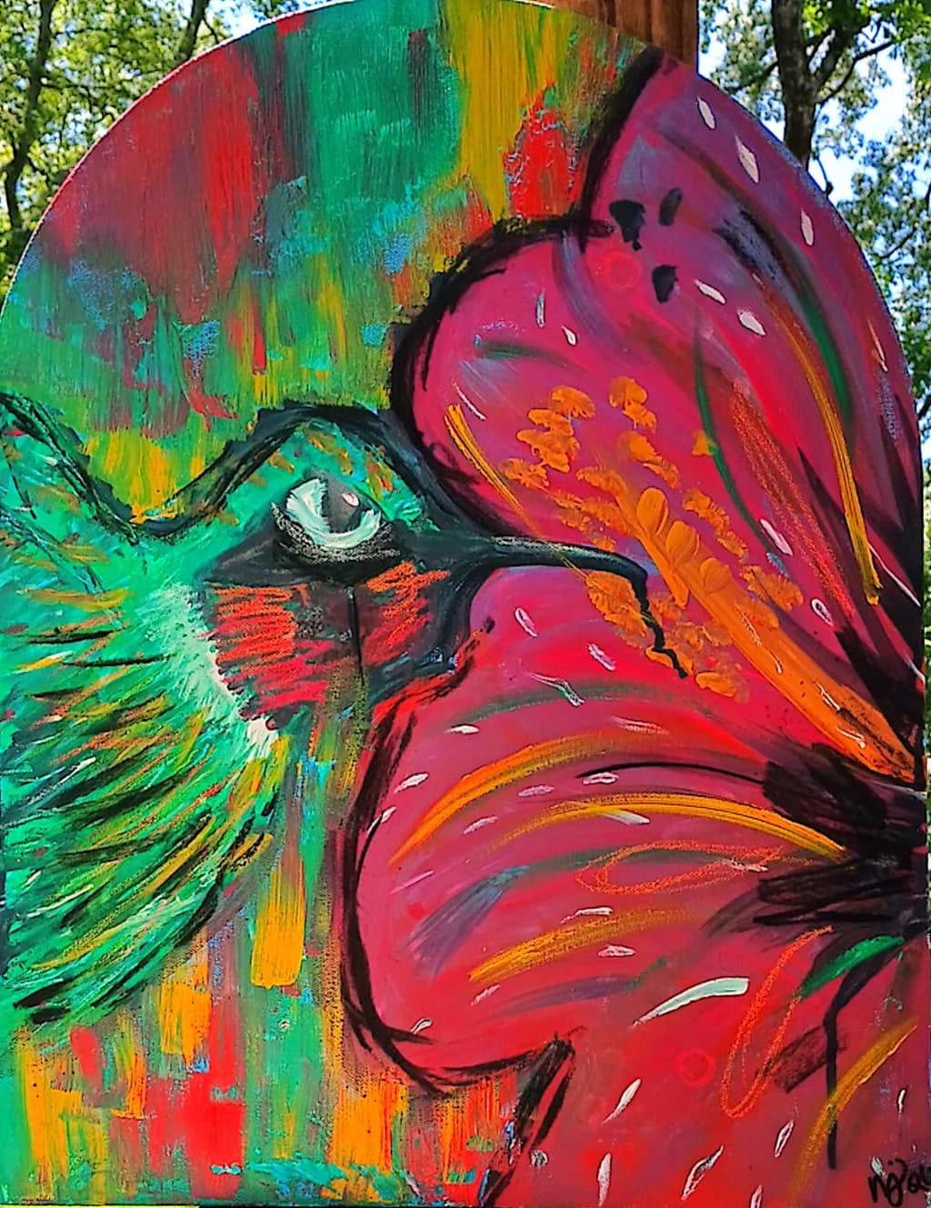 Hummingbird Encounter