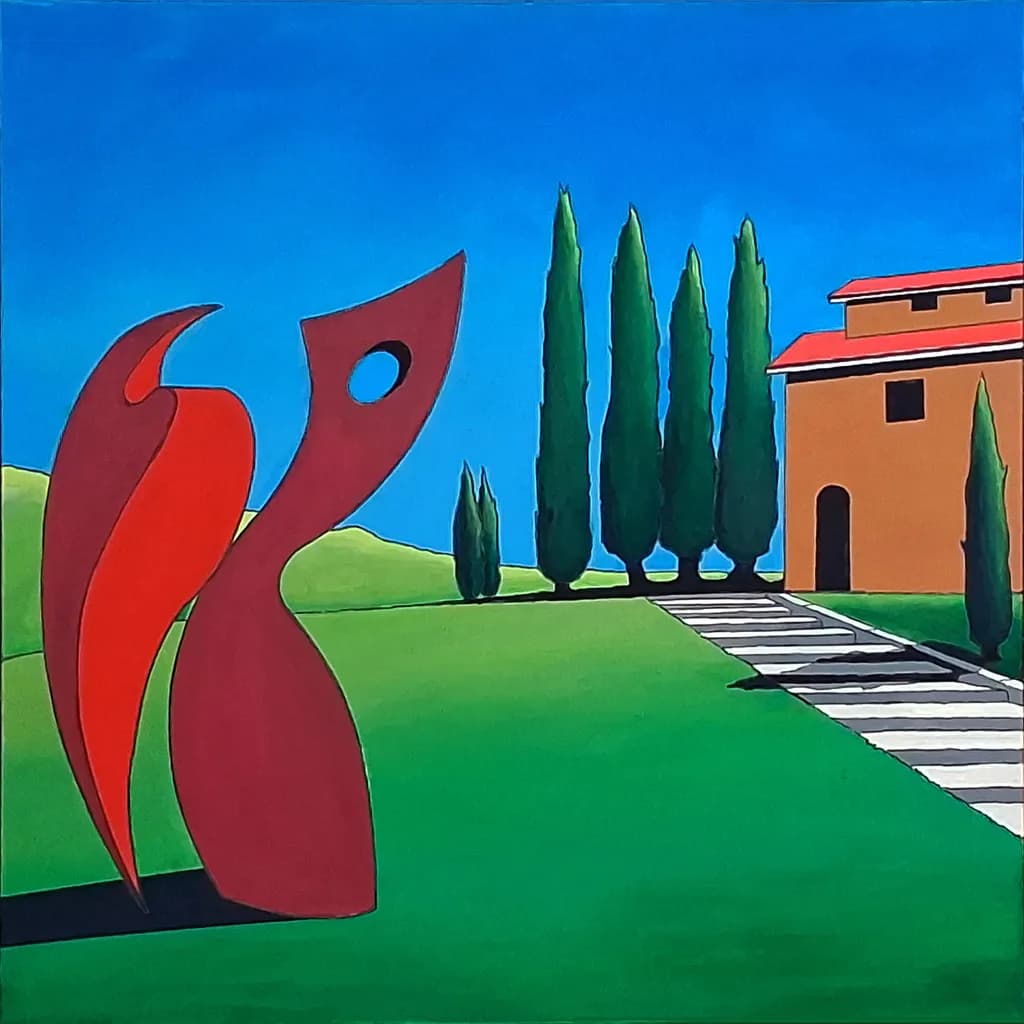 Personaggi Toscani Sculpture Scene