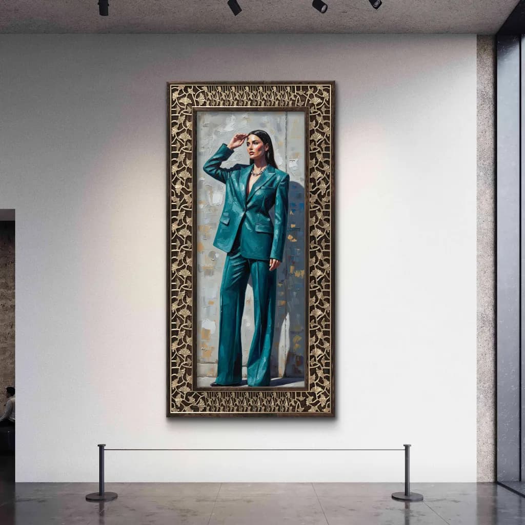 Teal Elegance