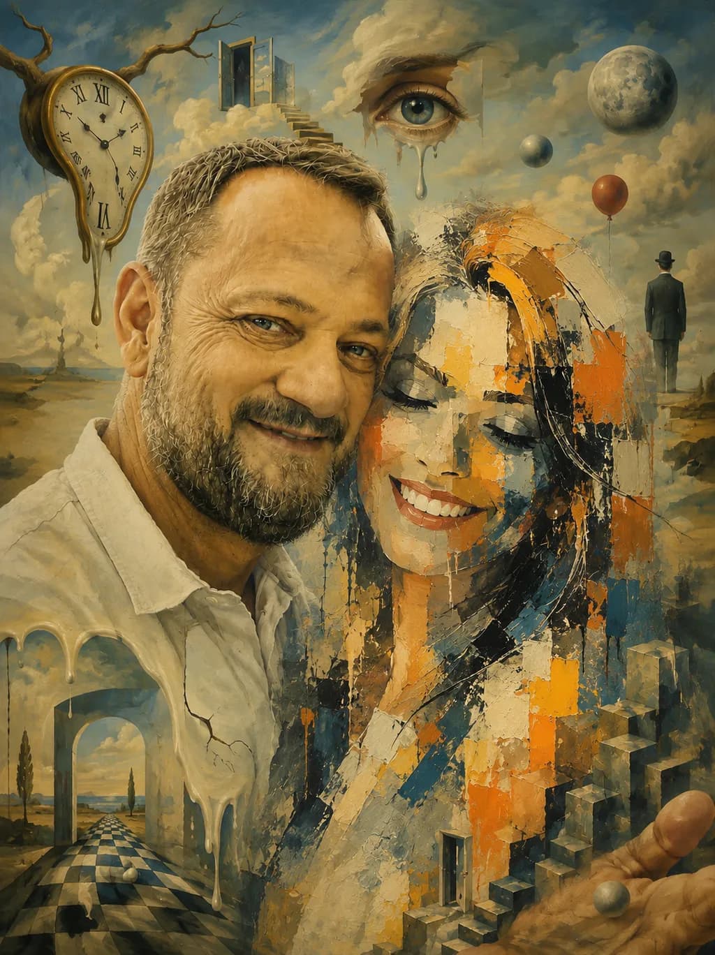 Surreal Embrace