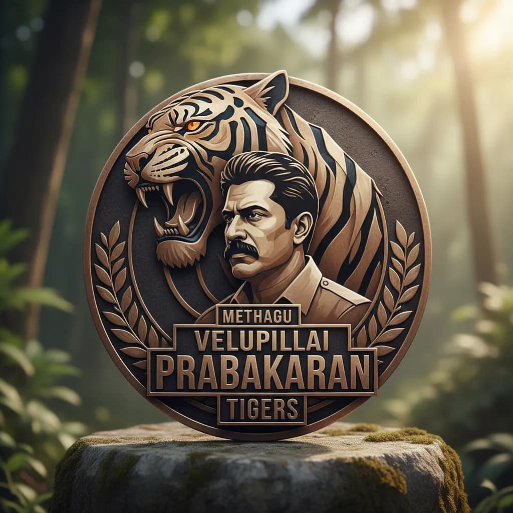 Velupillai Prabakaran Emblem