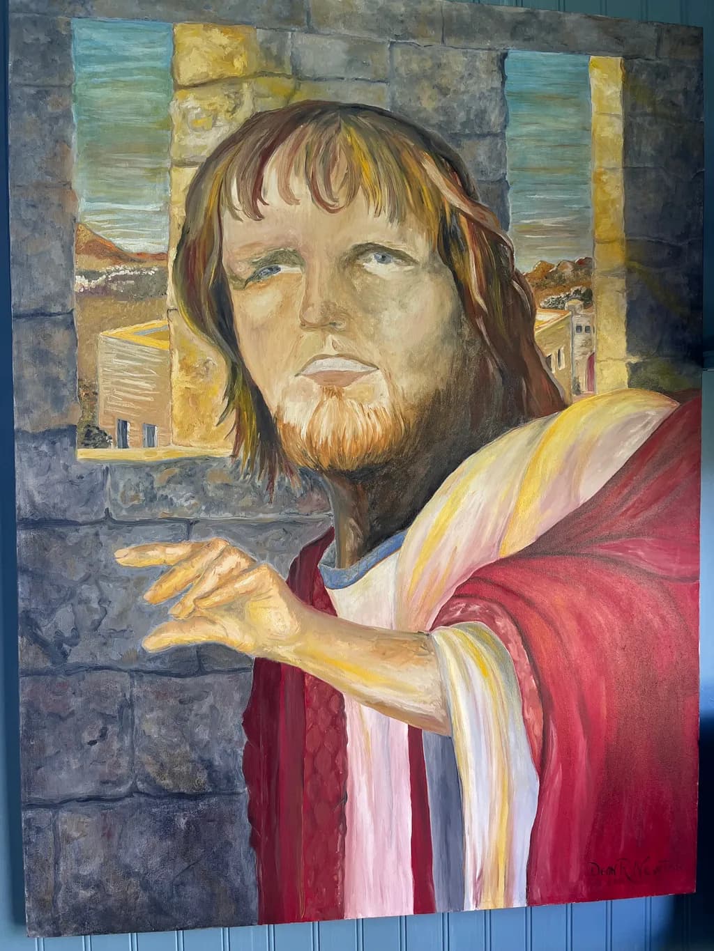 Ancient Stone Portrait