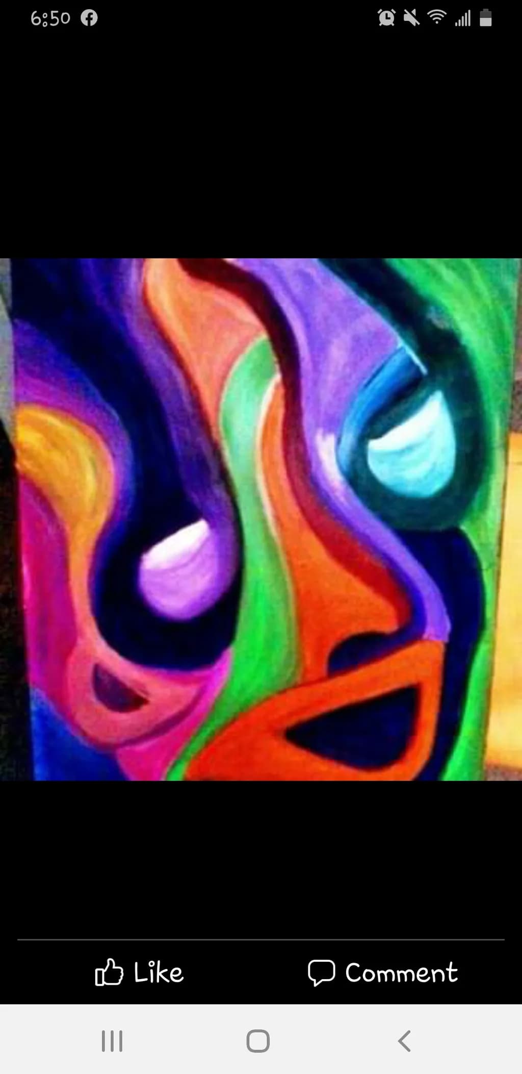 Colorful Faces