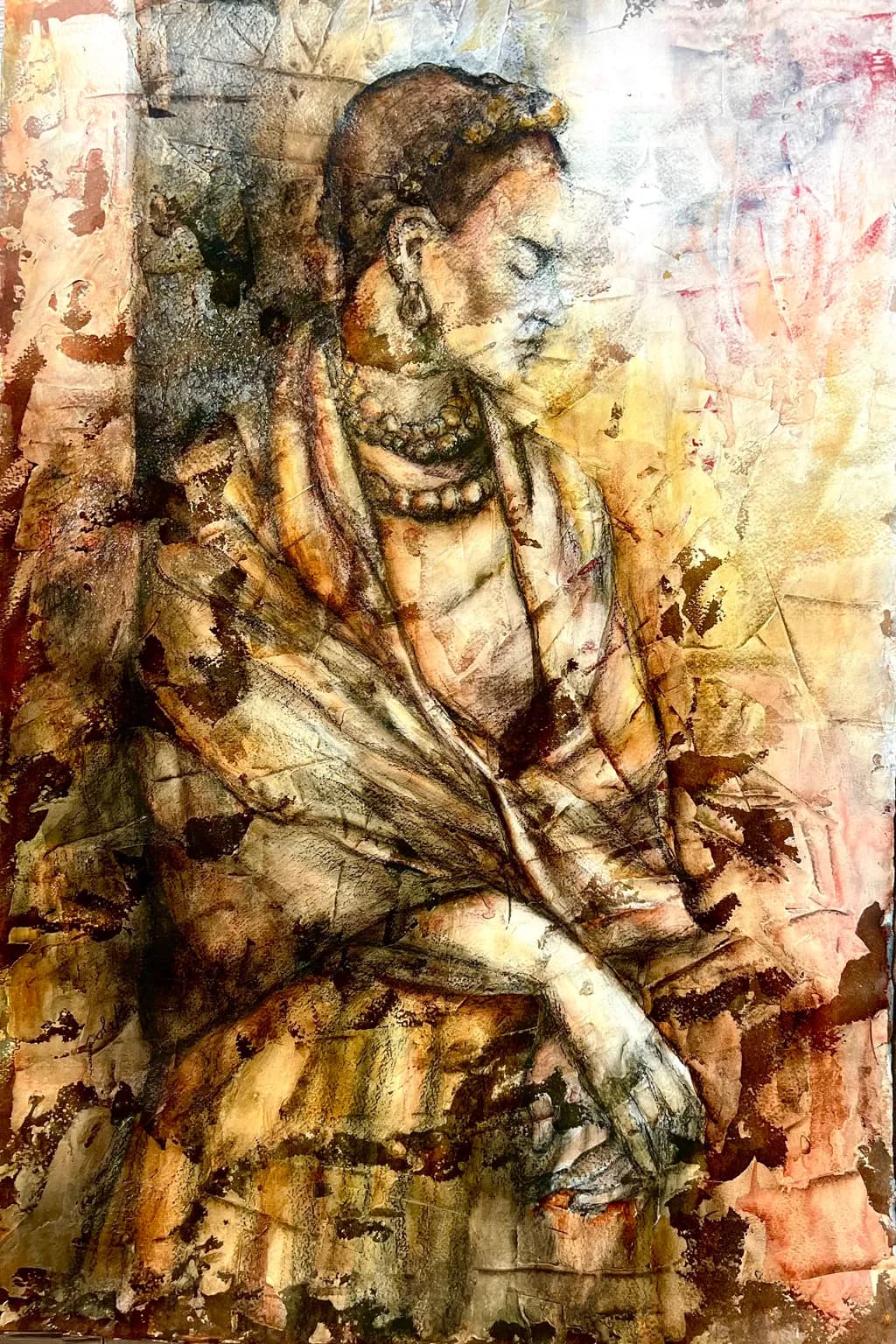 Contemplation in Earthtones