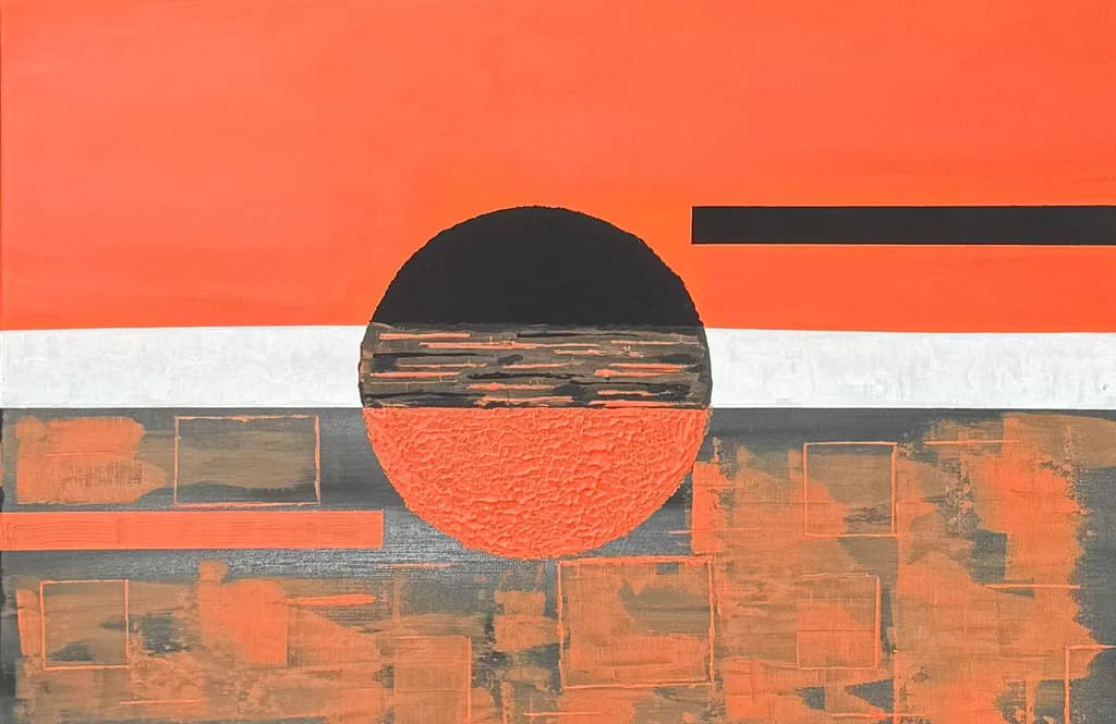 Textured Eclipse