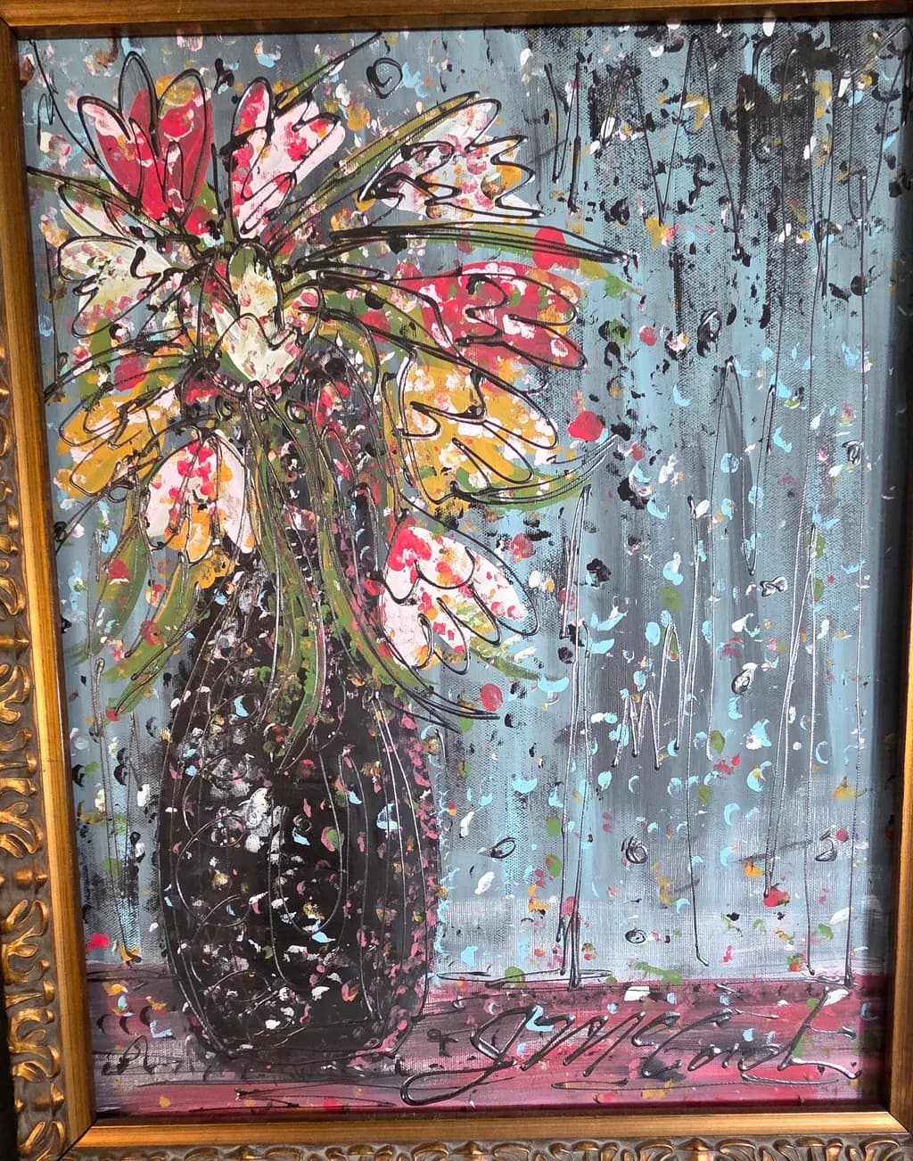 Splattered Bouquet