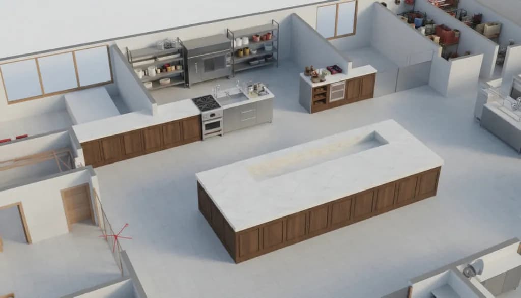 Modern Kitchen Layout