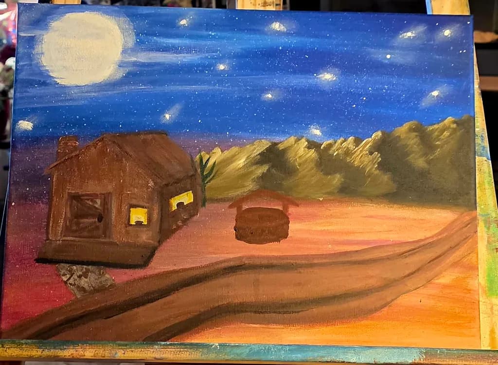 Desert Night Homestead