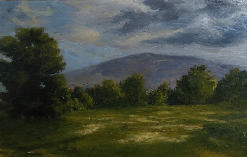 Distant Hillside