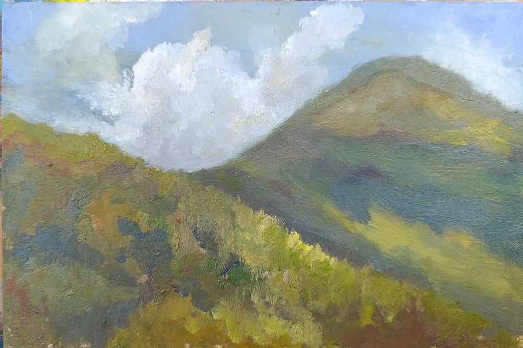 Misty Mountain Vista