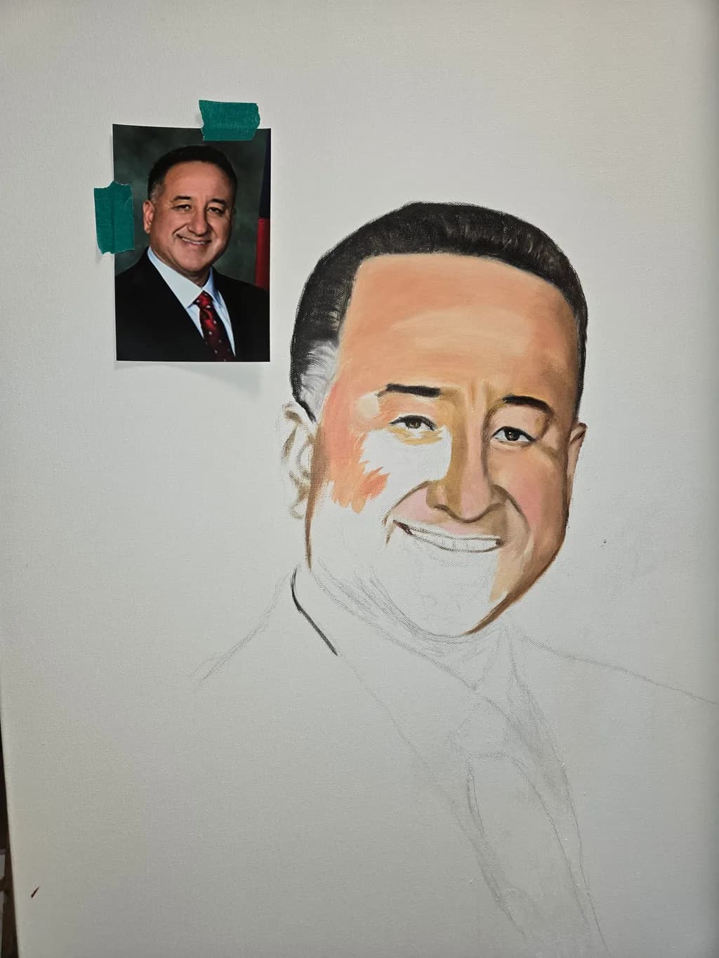 Halfway Smile Portrait