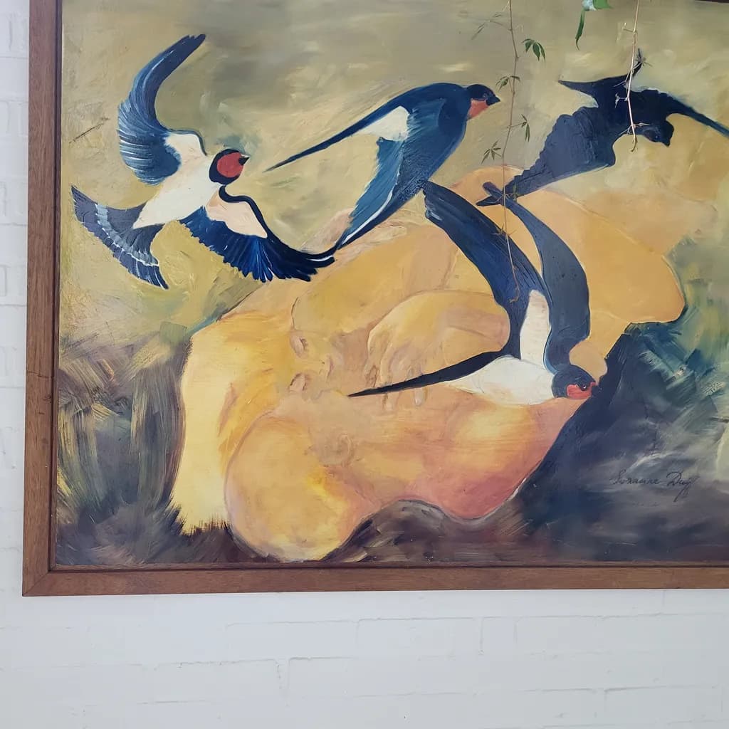 Swallows in Flight