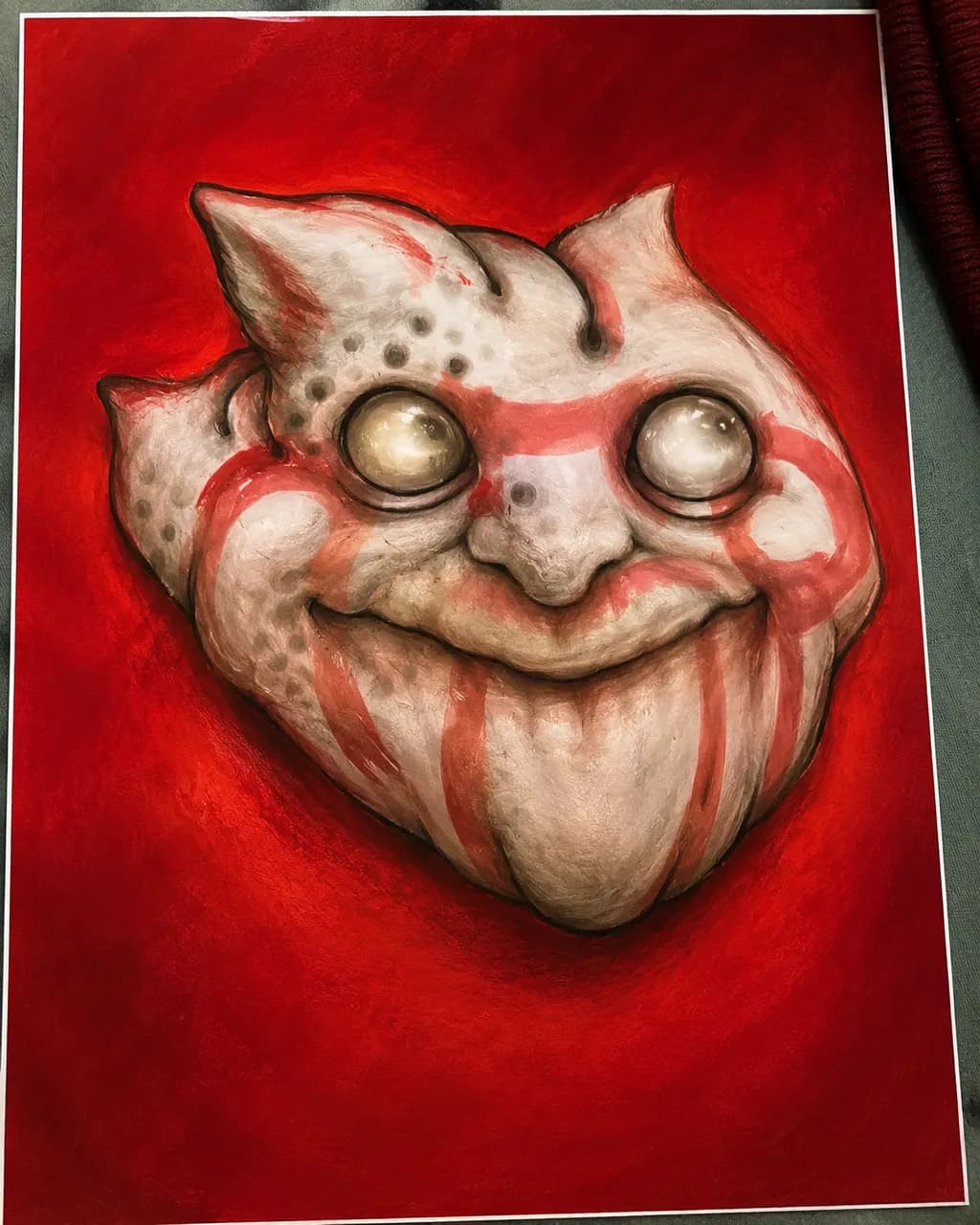 Crimson Grin Mask
