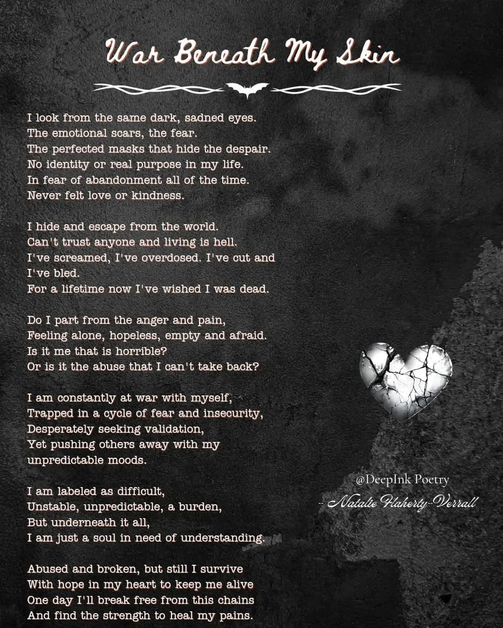 War Beneath My Skin