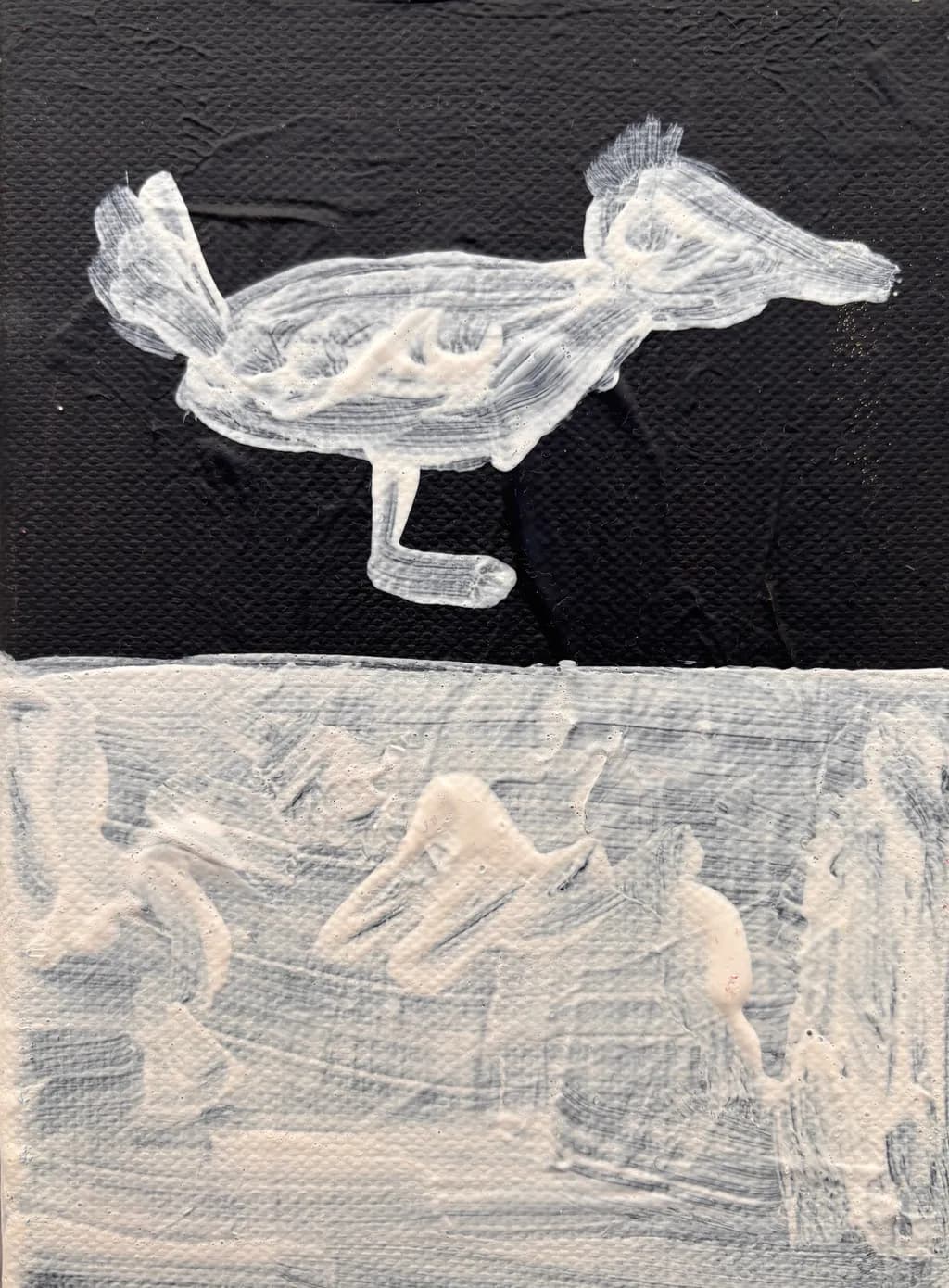 Monochrome Duck