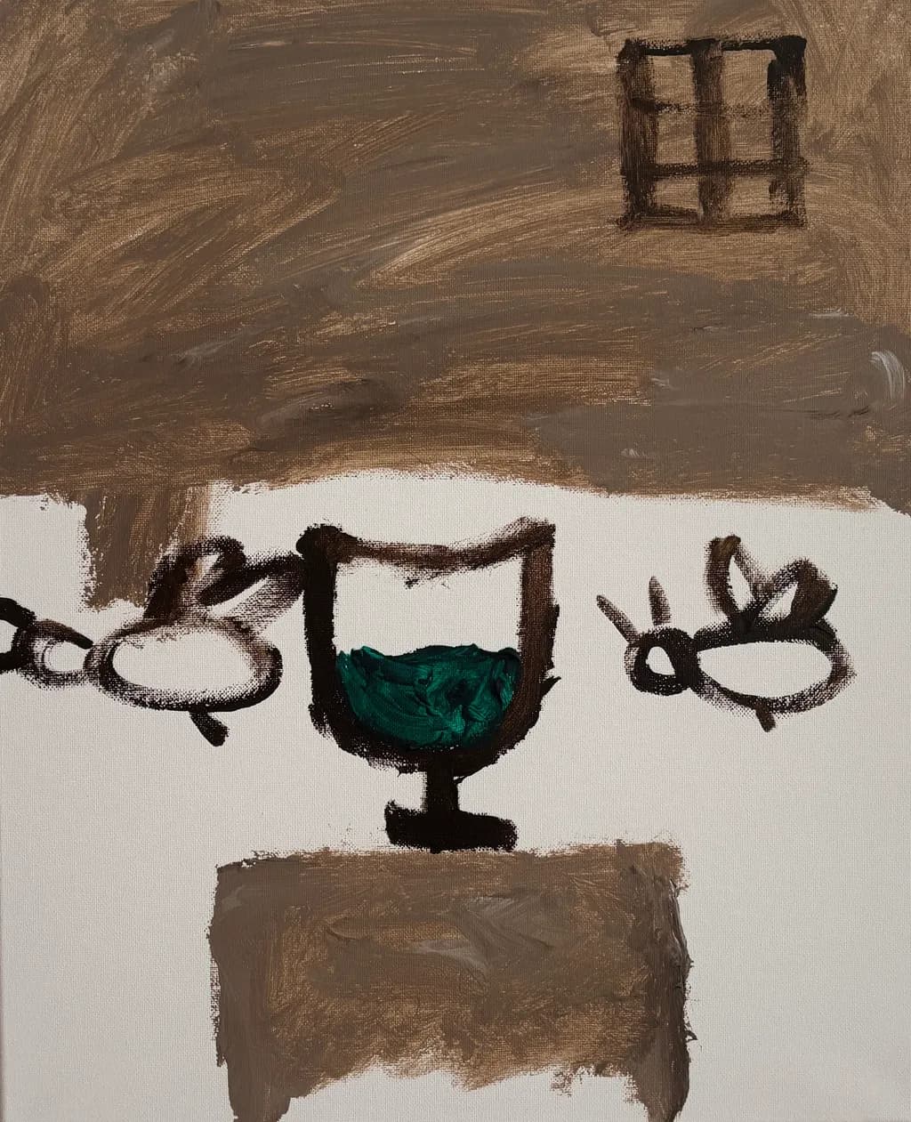 House with Bees and Goblet