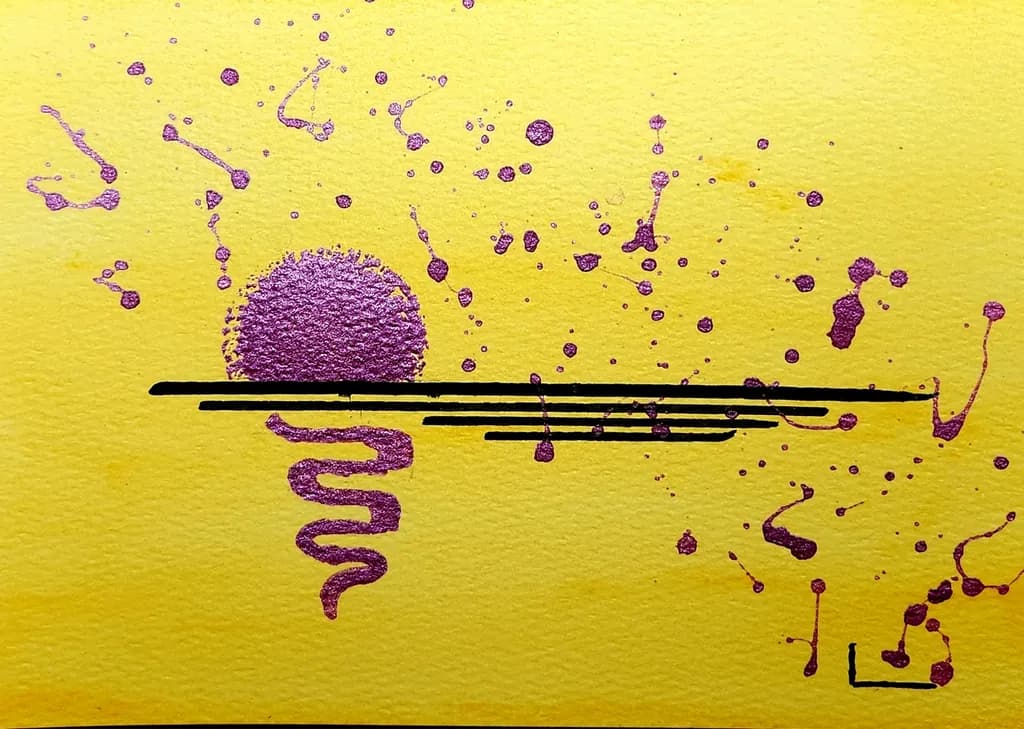 Inbound Abstract Splatter