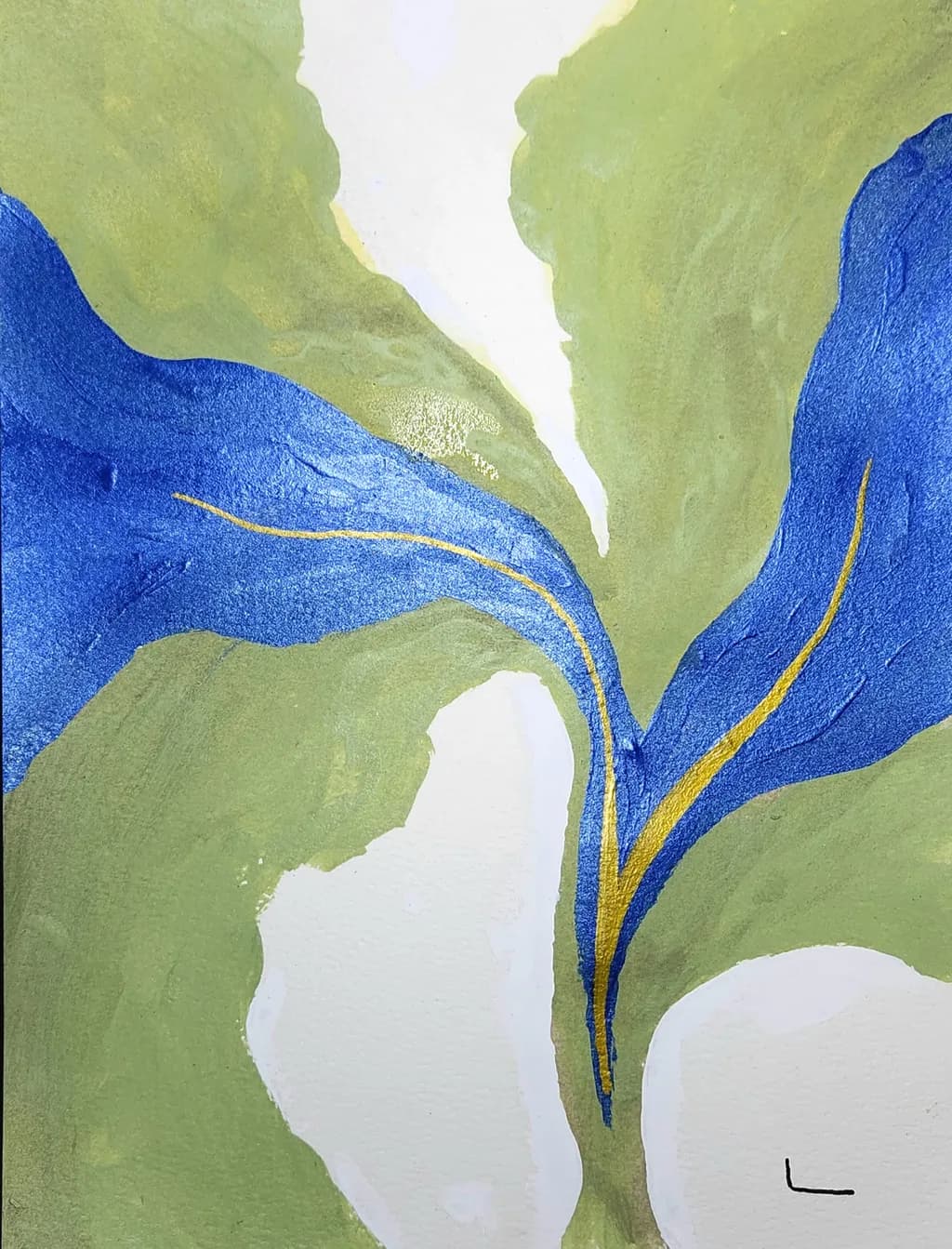 Cobalt Botanical Flow