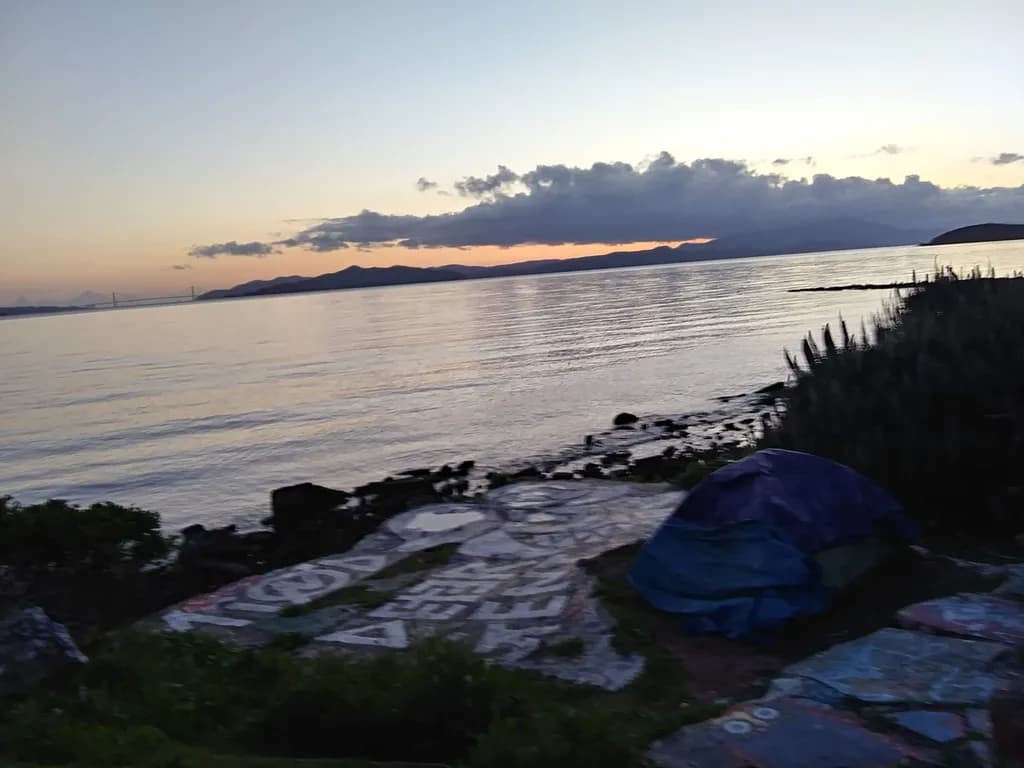 Dusk at the Painted Shore
