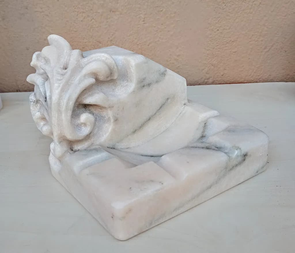 Marble Scroll Support