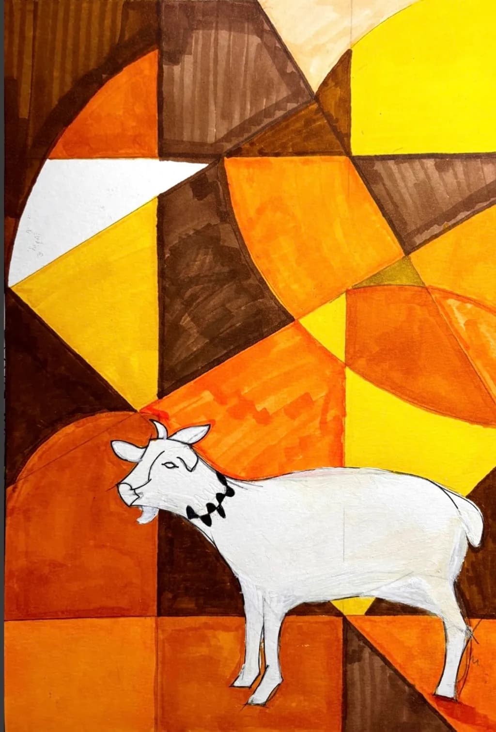 Cubist Goat