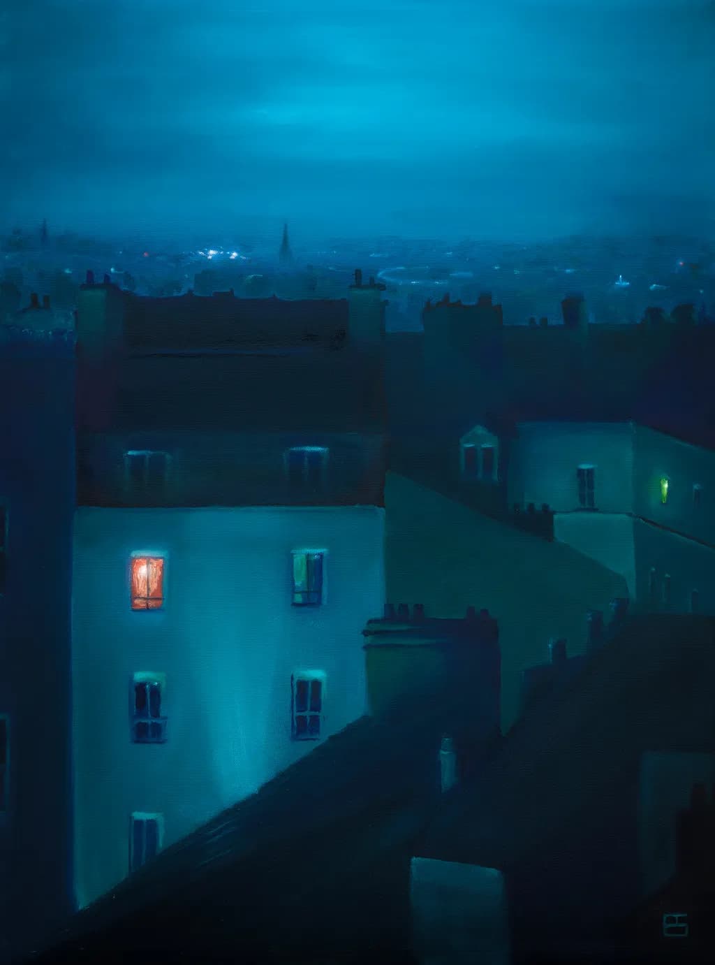 Nightlight Rooftops