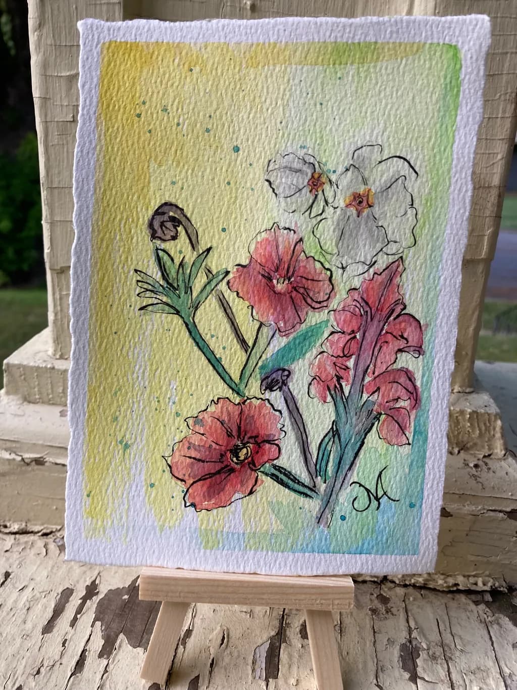 Floral Watercolor Bouquet