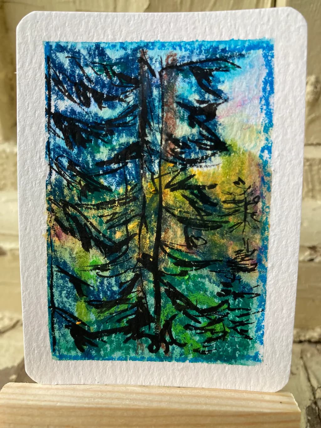 Colorful Tree Landscape