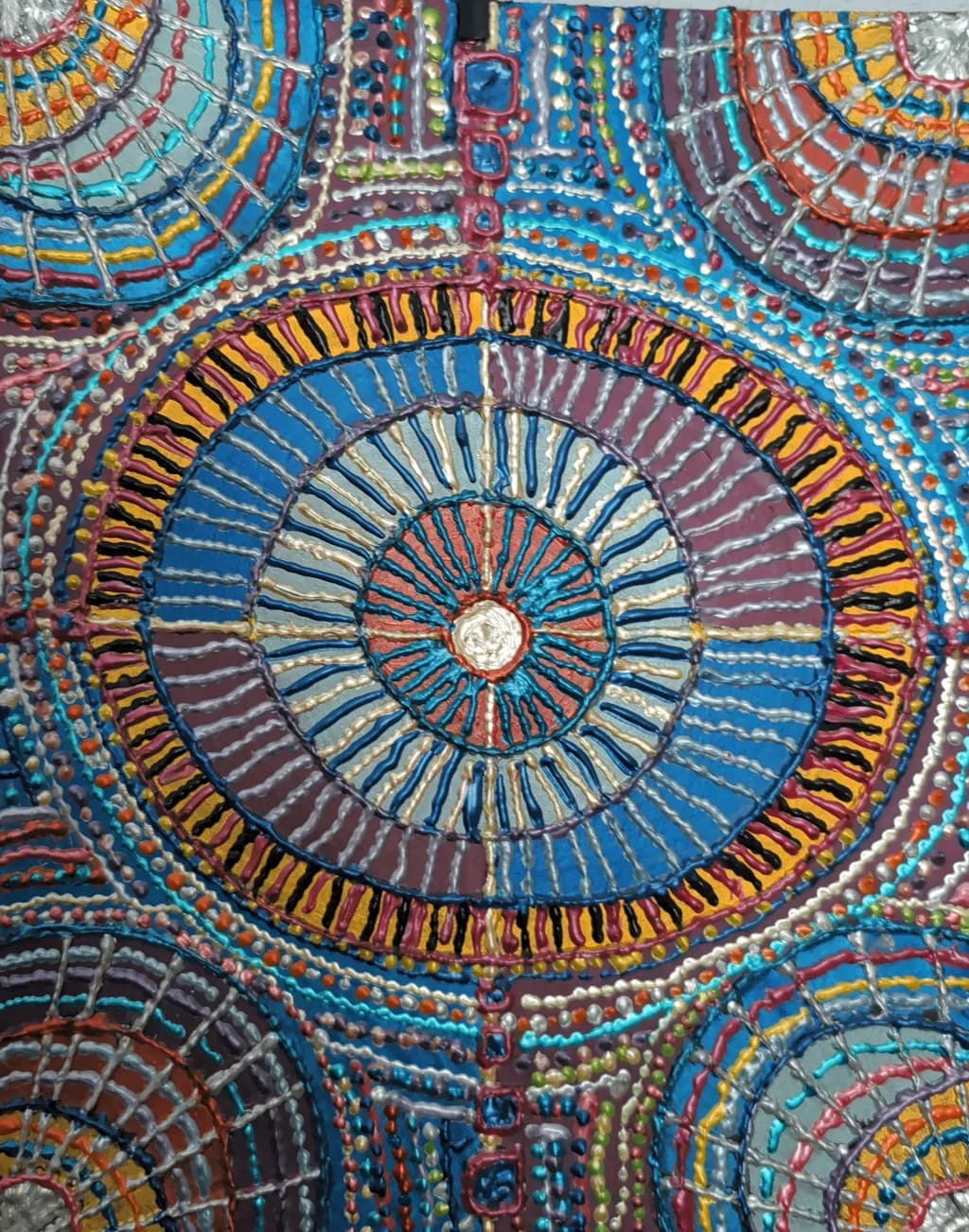 Beaded Mandala Mosaic