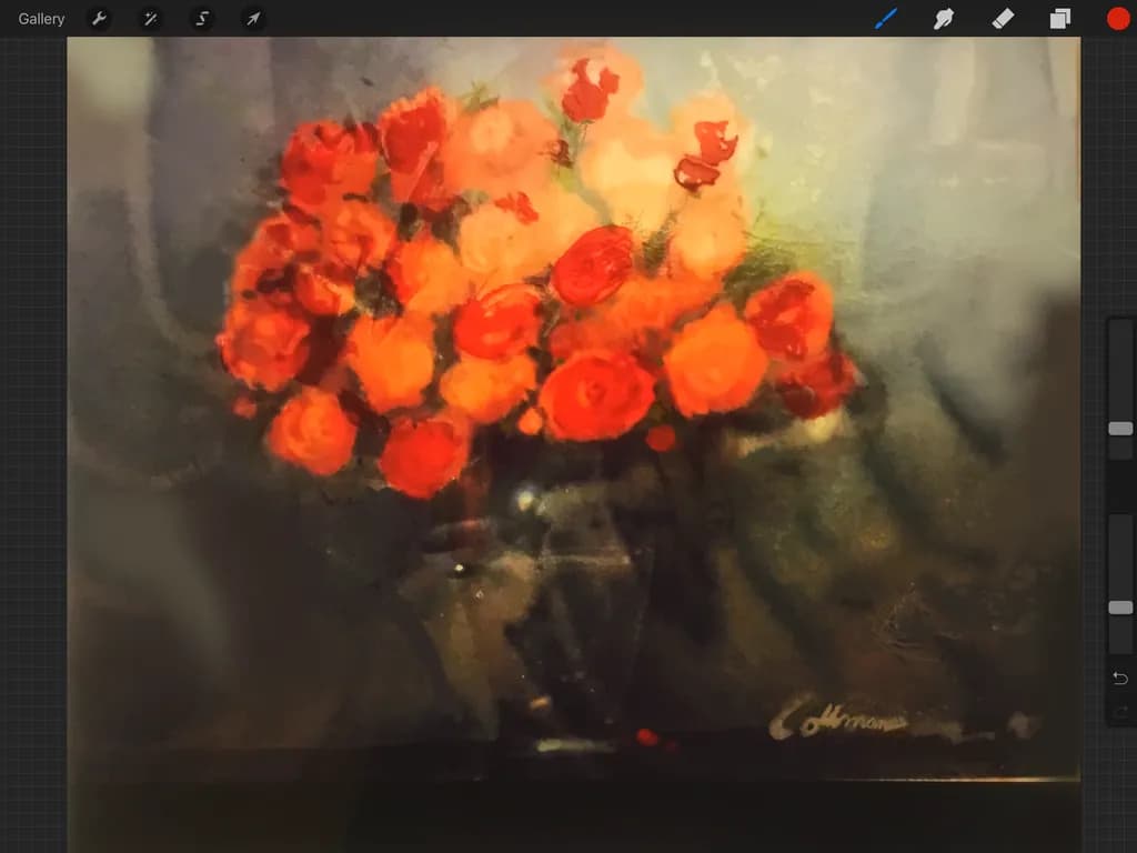 Glazed Roses