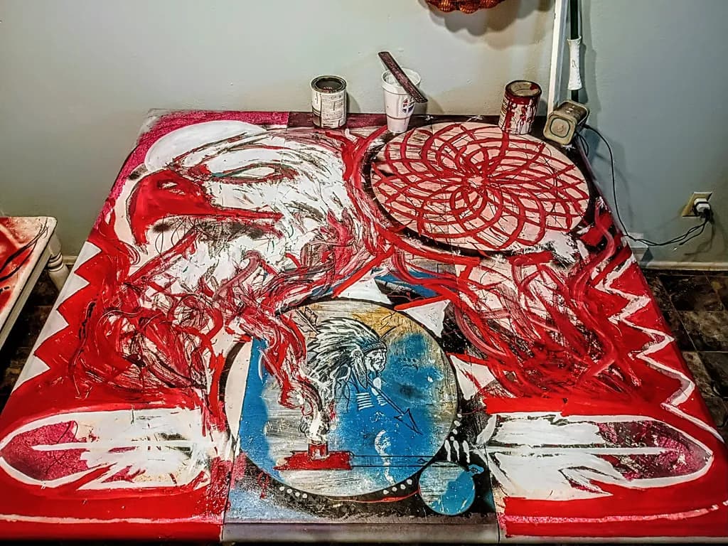 Crimson Dreamcatcher