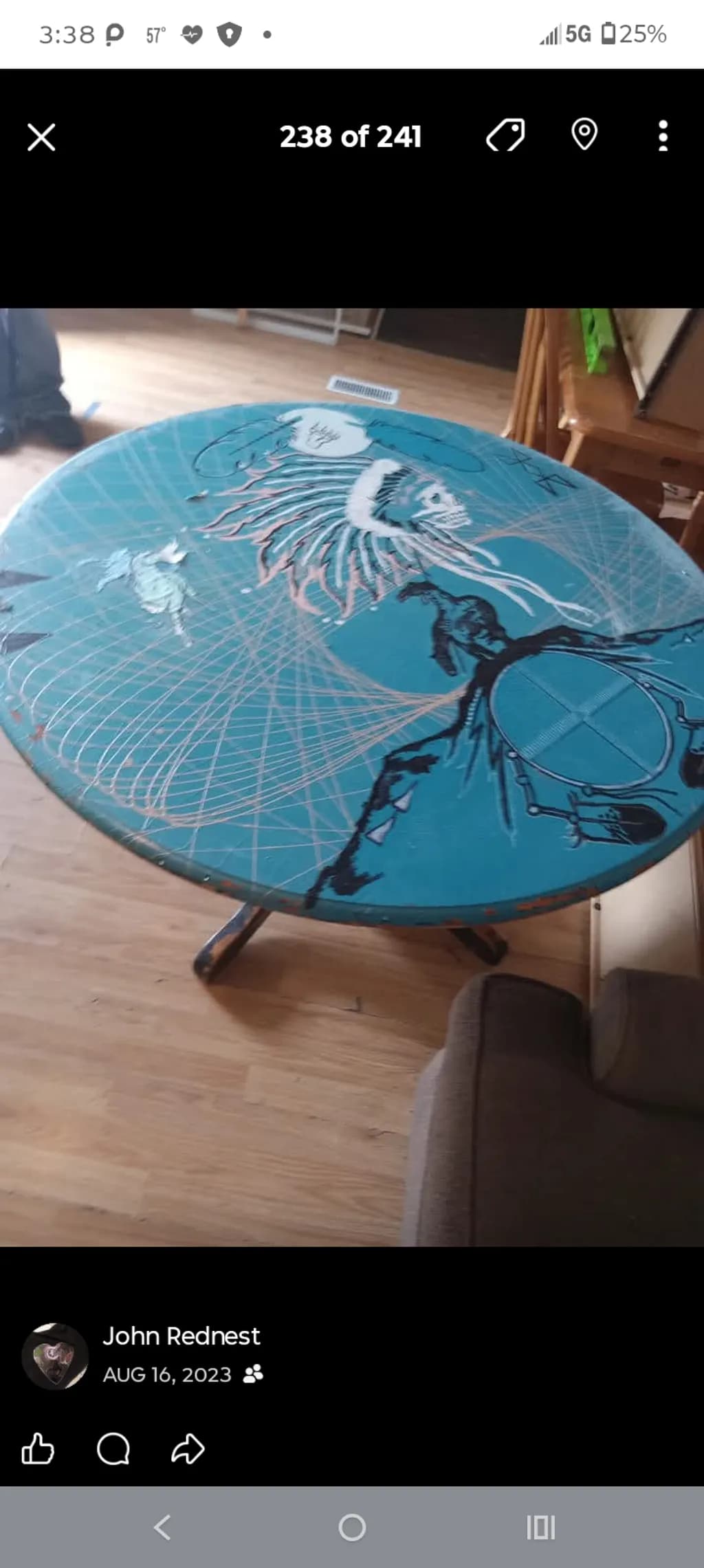 Celestial Web Design Table