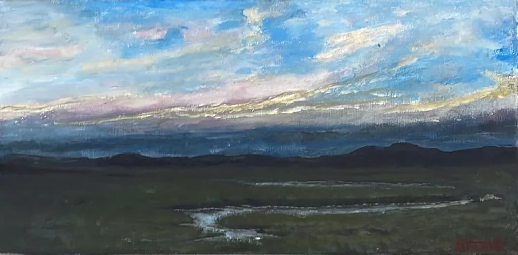Dusk Over the Marsh