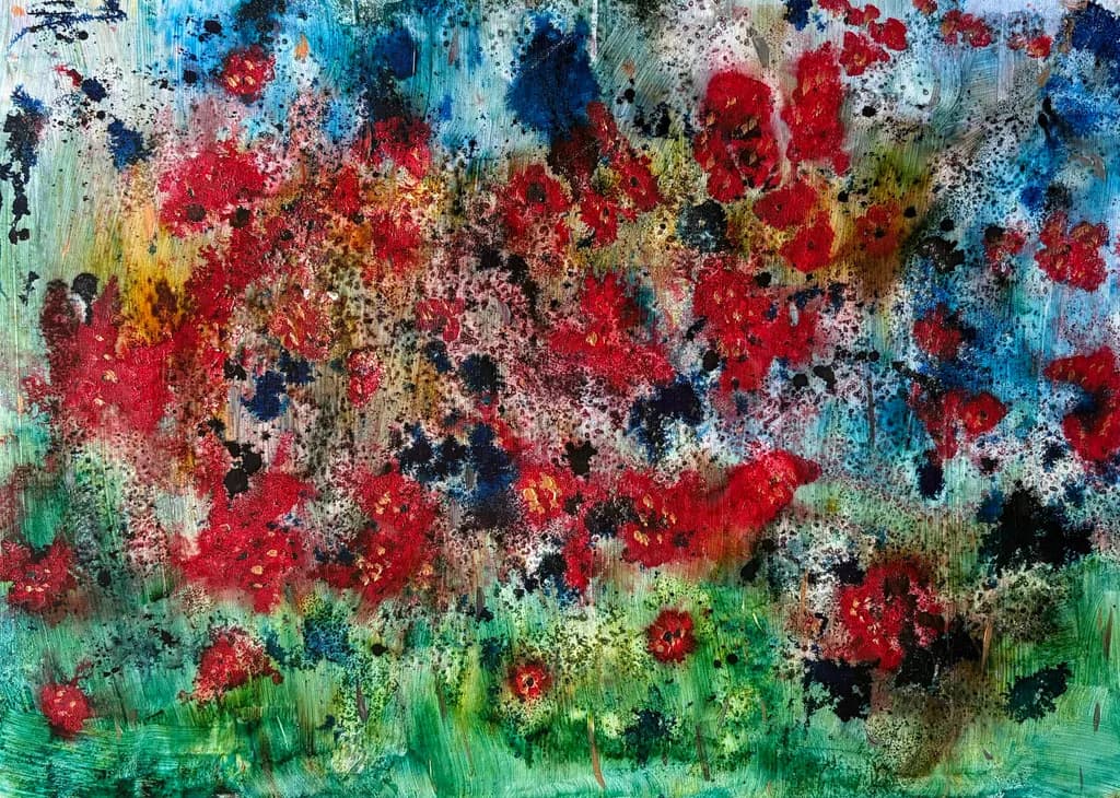 Poppies Burst