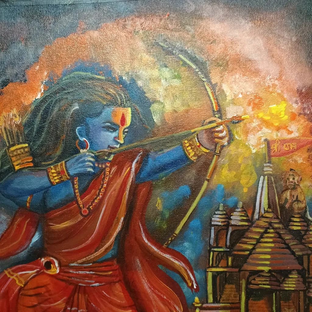 Blue Archer Warrior