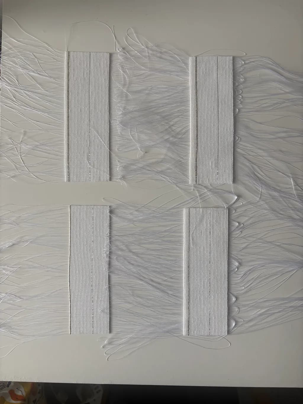 Frayed Weave Panels