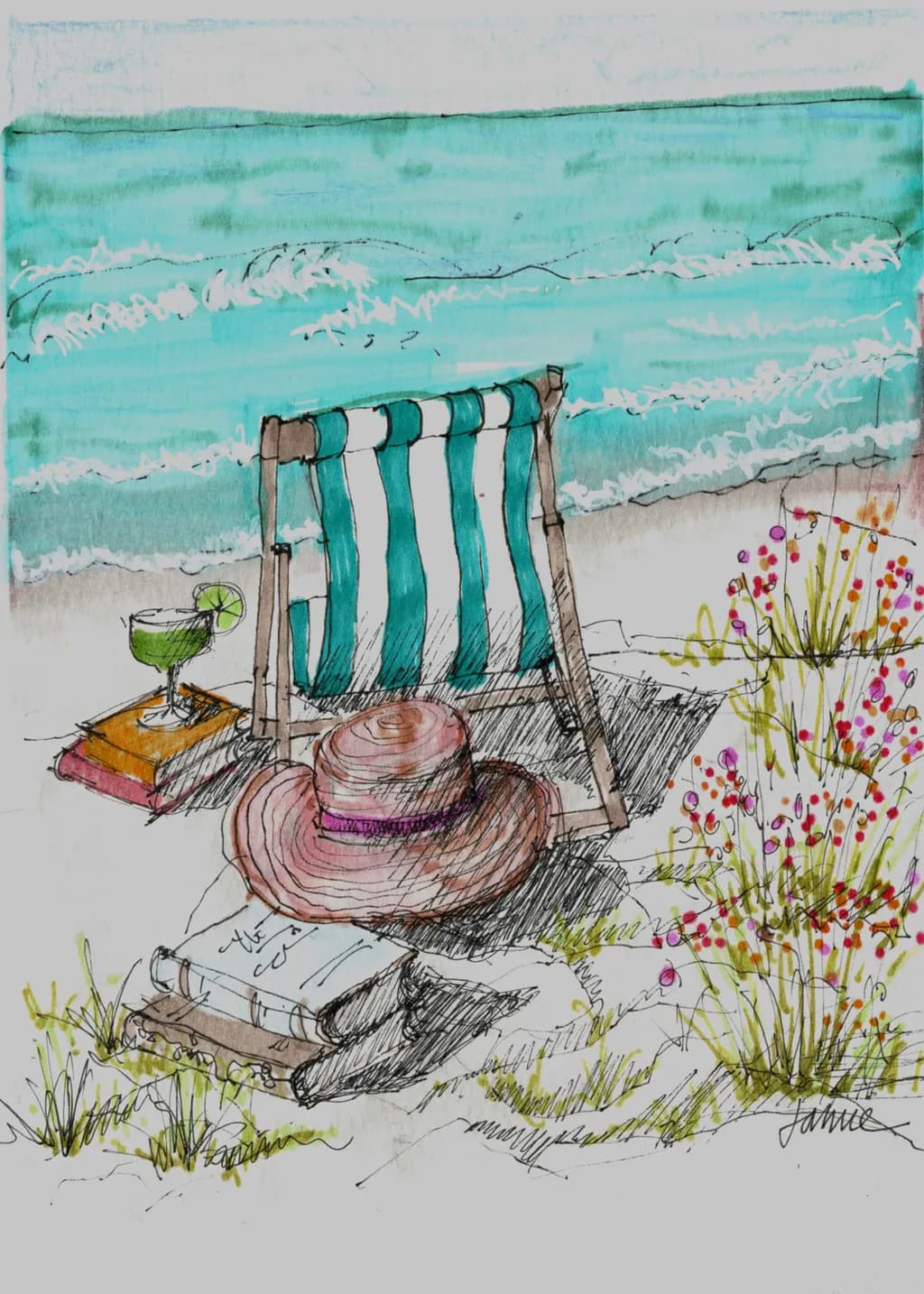 Still Beach Moments