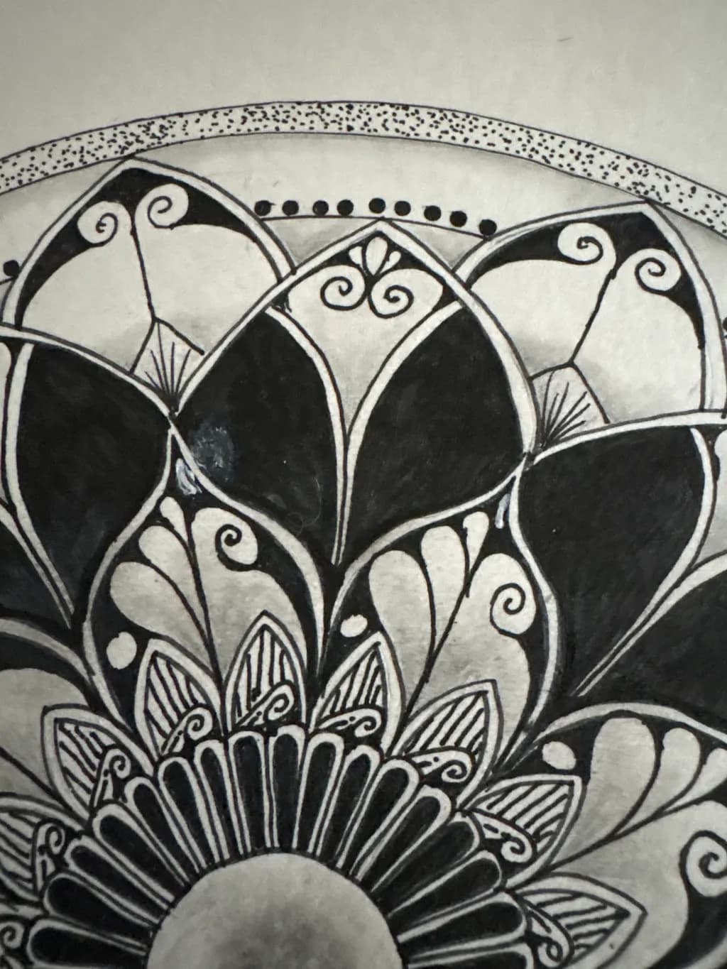 Monochrome Petals