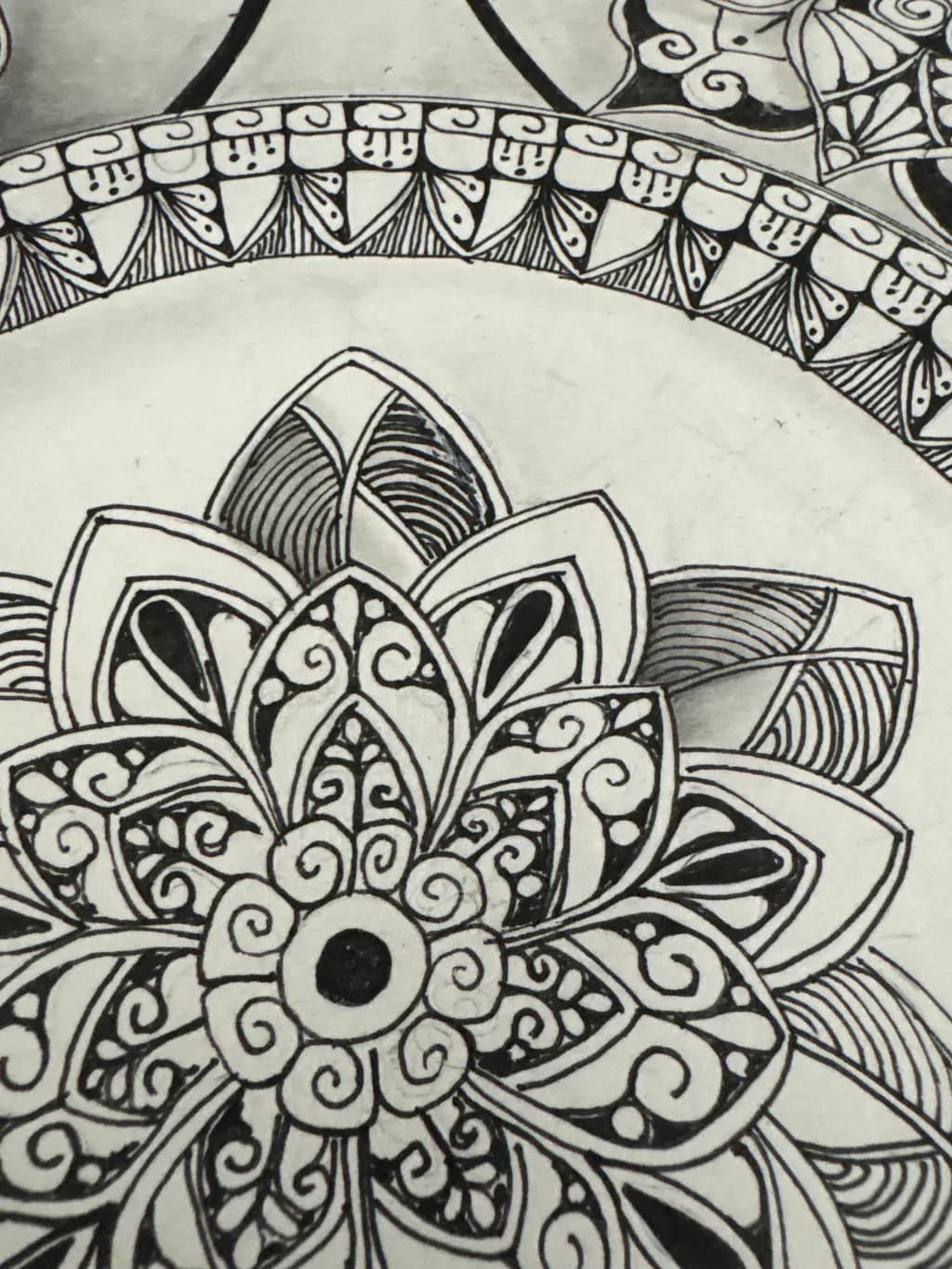 Ornate Petal Spiral