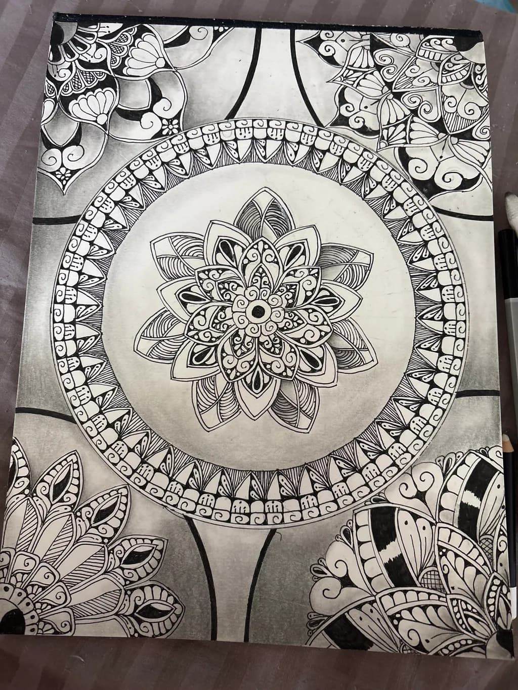 Intricate Mandala Bloom