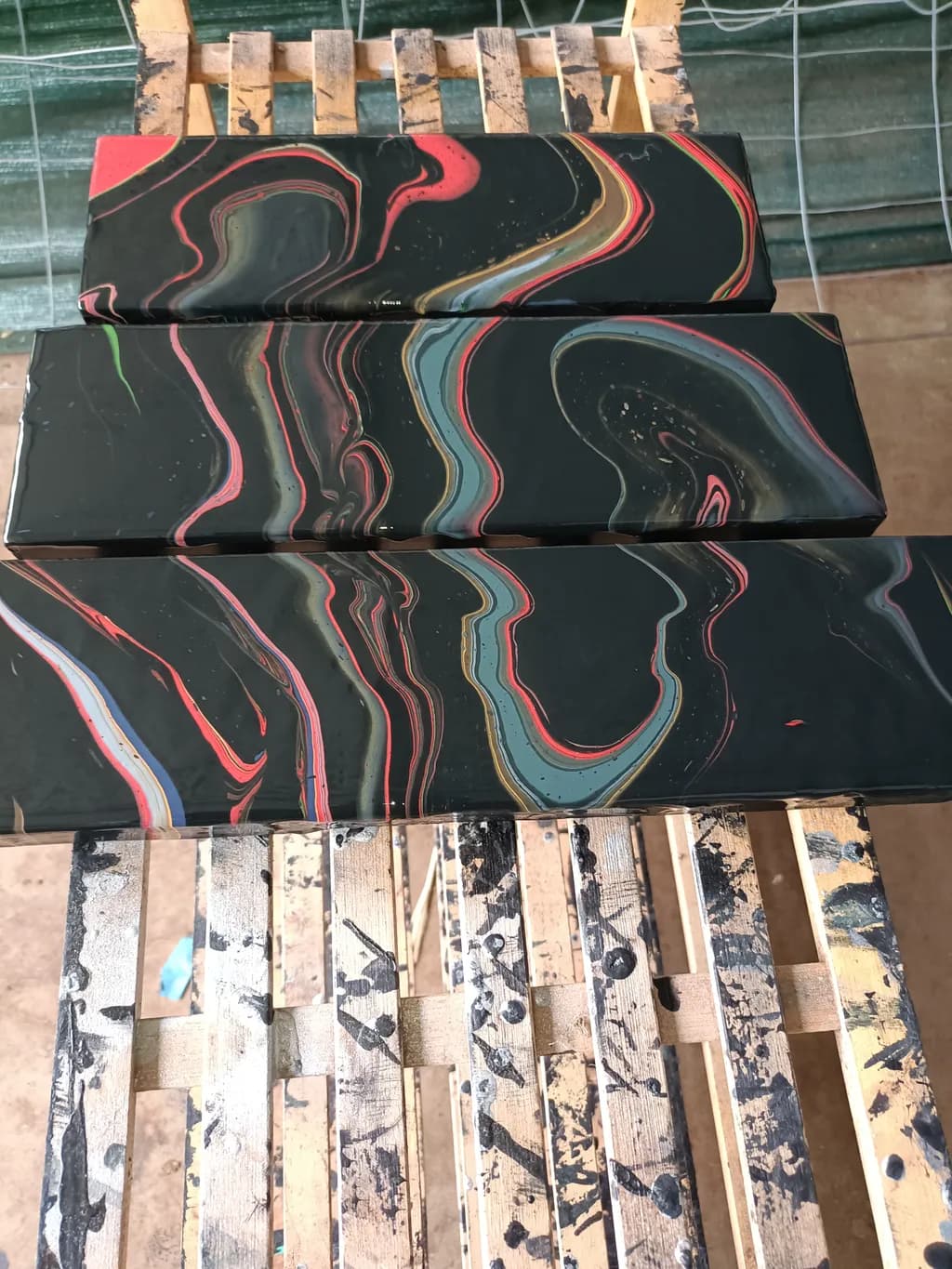 Abstract Flow Panels