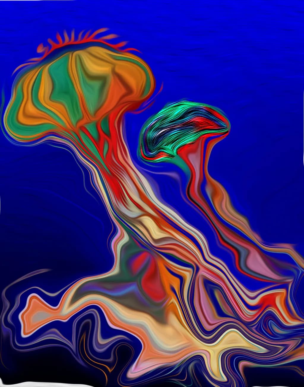 Swirling Jellyfish
