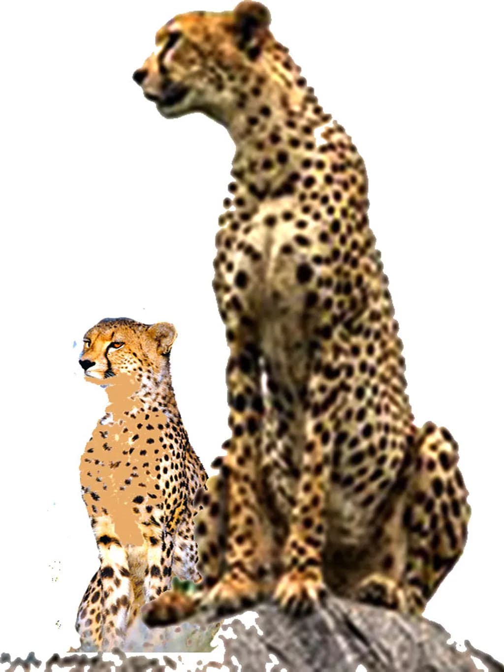 Two Cheetahs