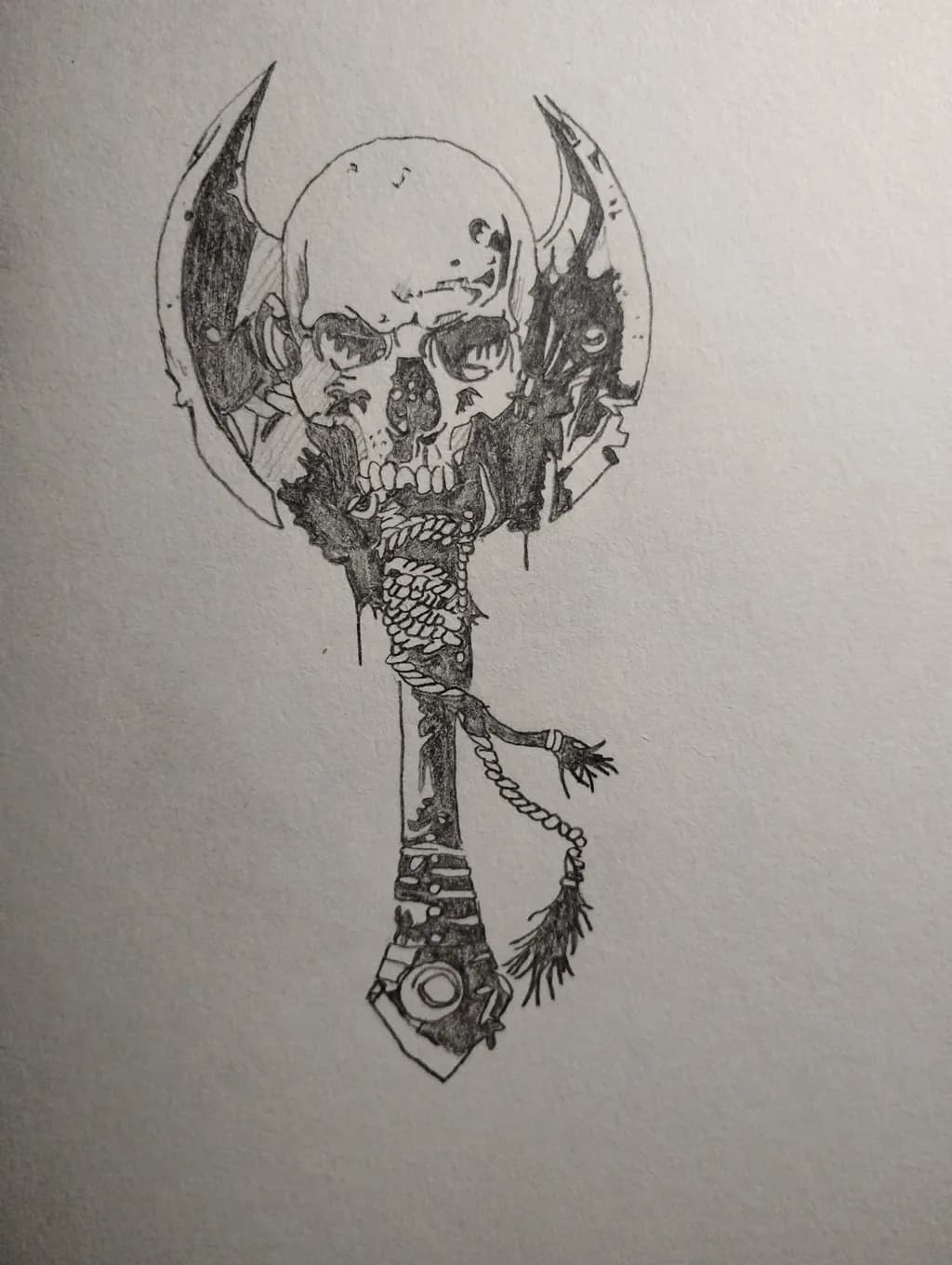 Skull Axe