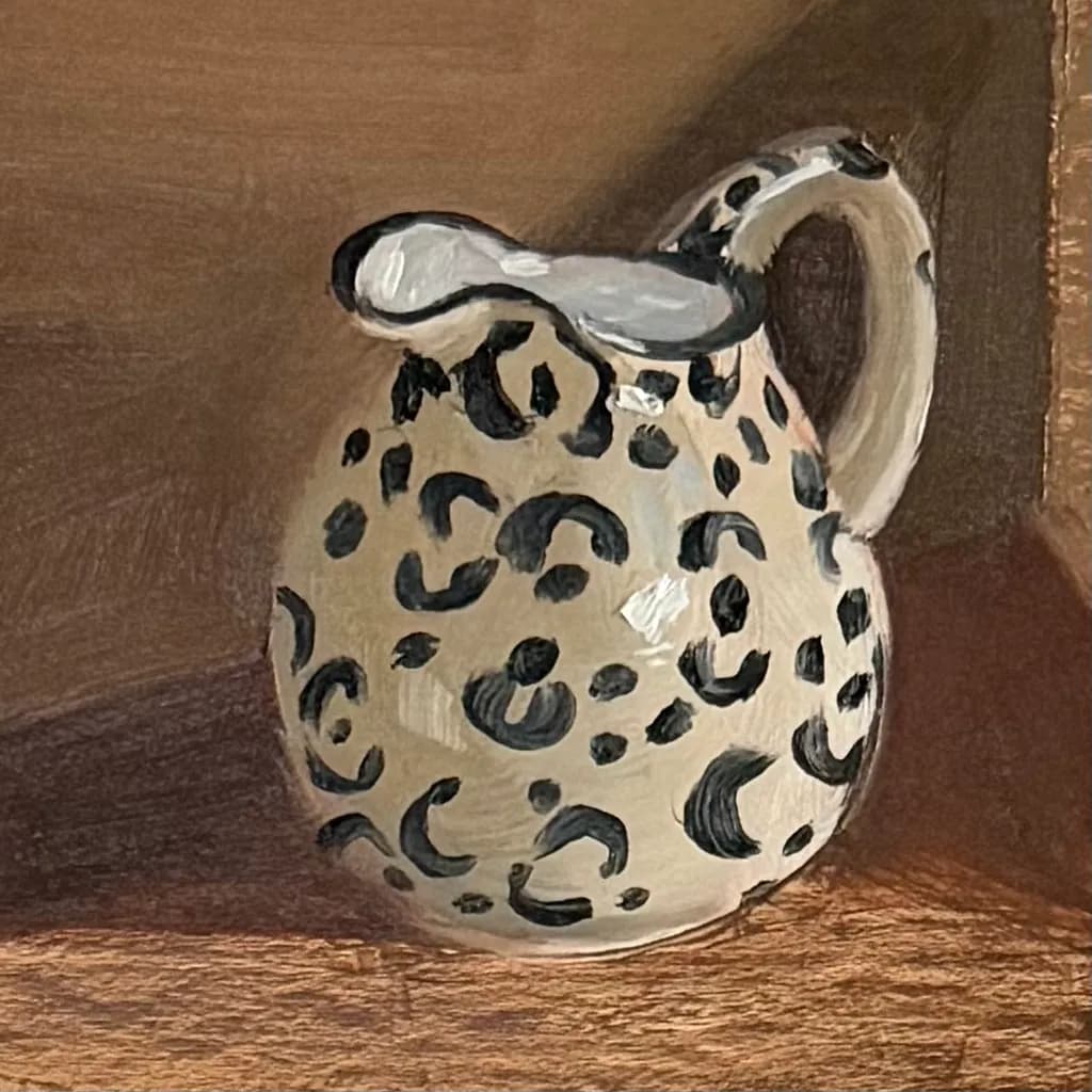 Leopard Pitcher