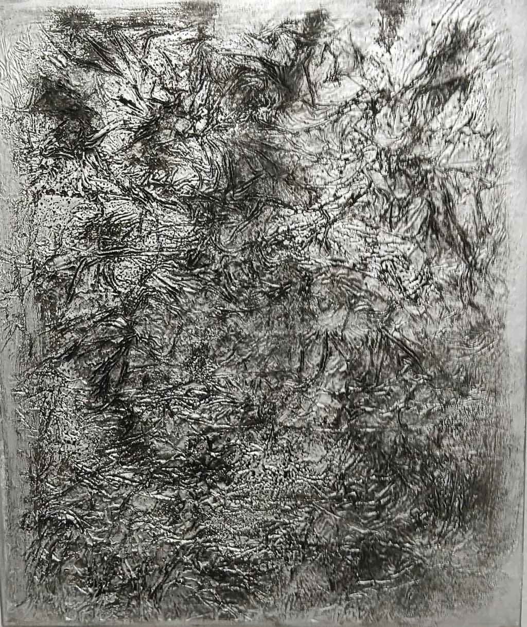 Charcoal Texture Field