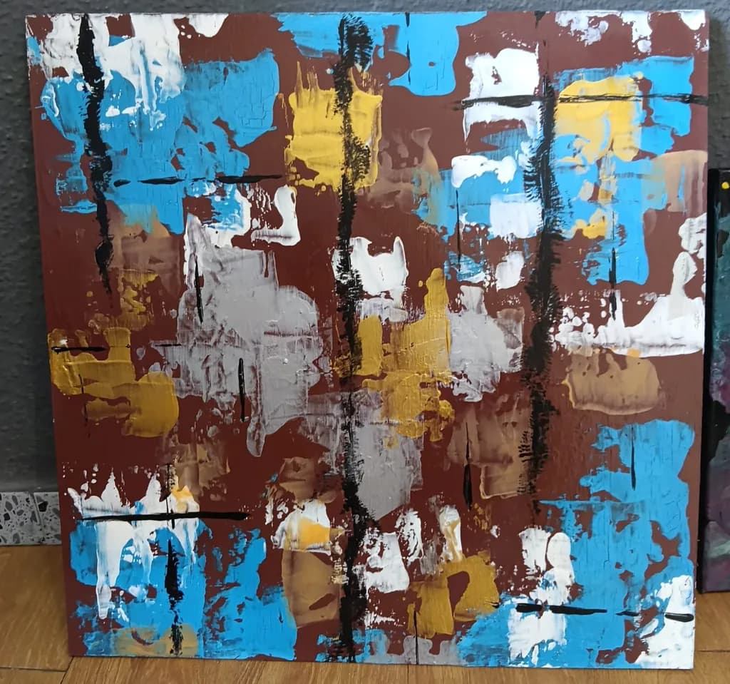 Abstracto Marron