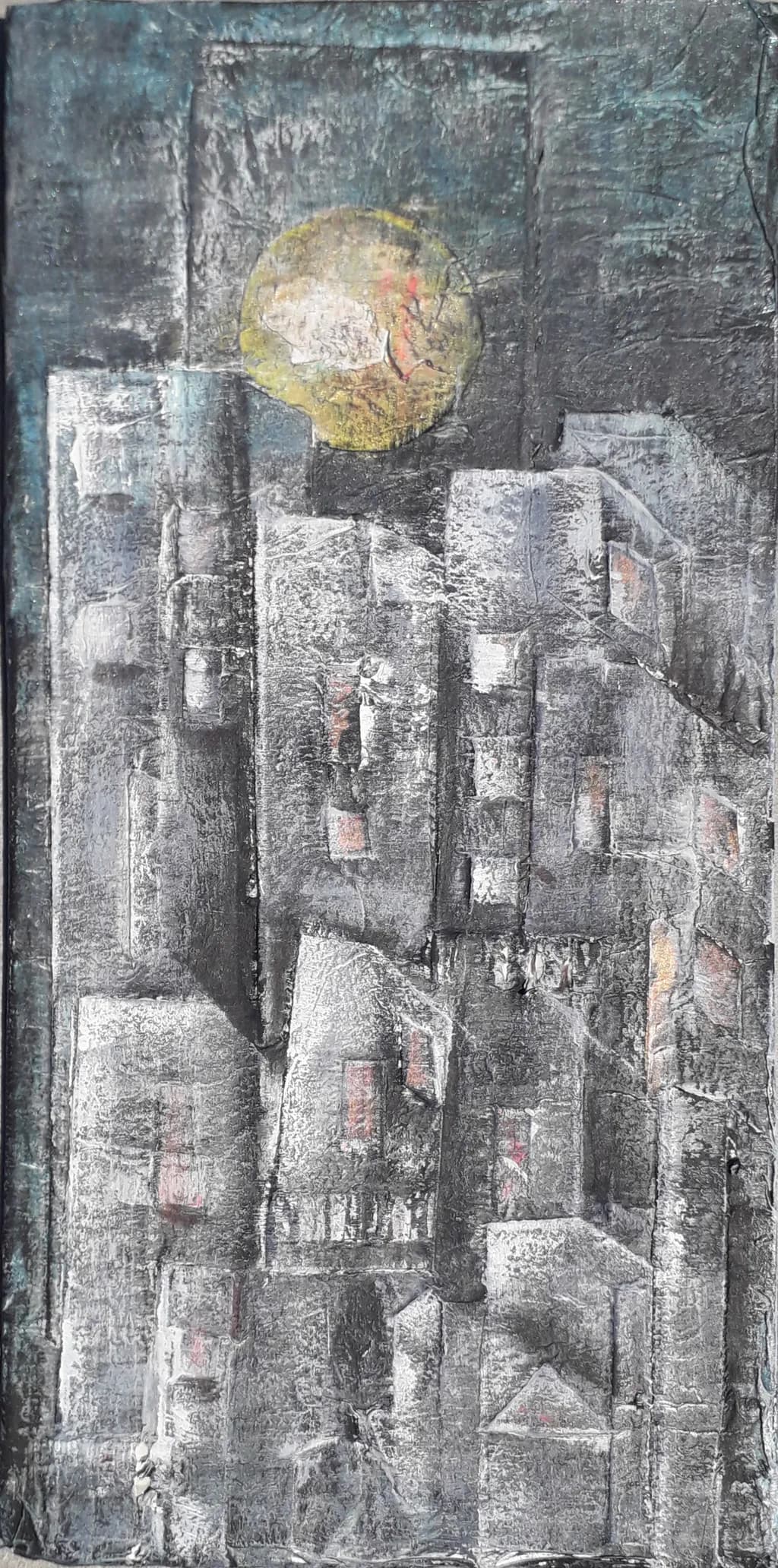 Moonlit Cityscape