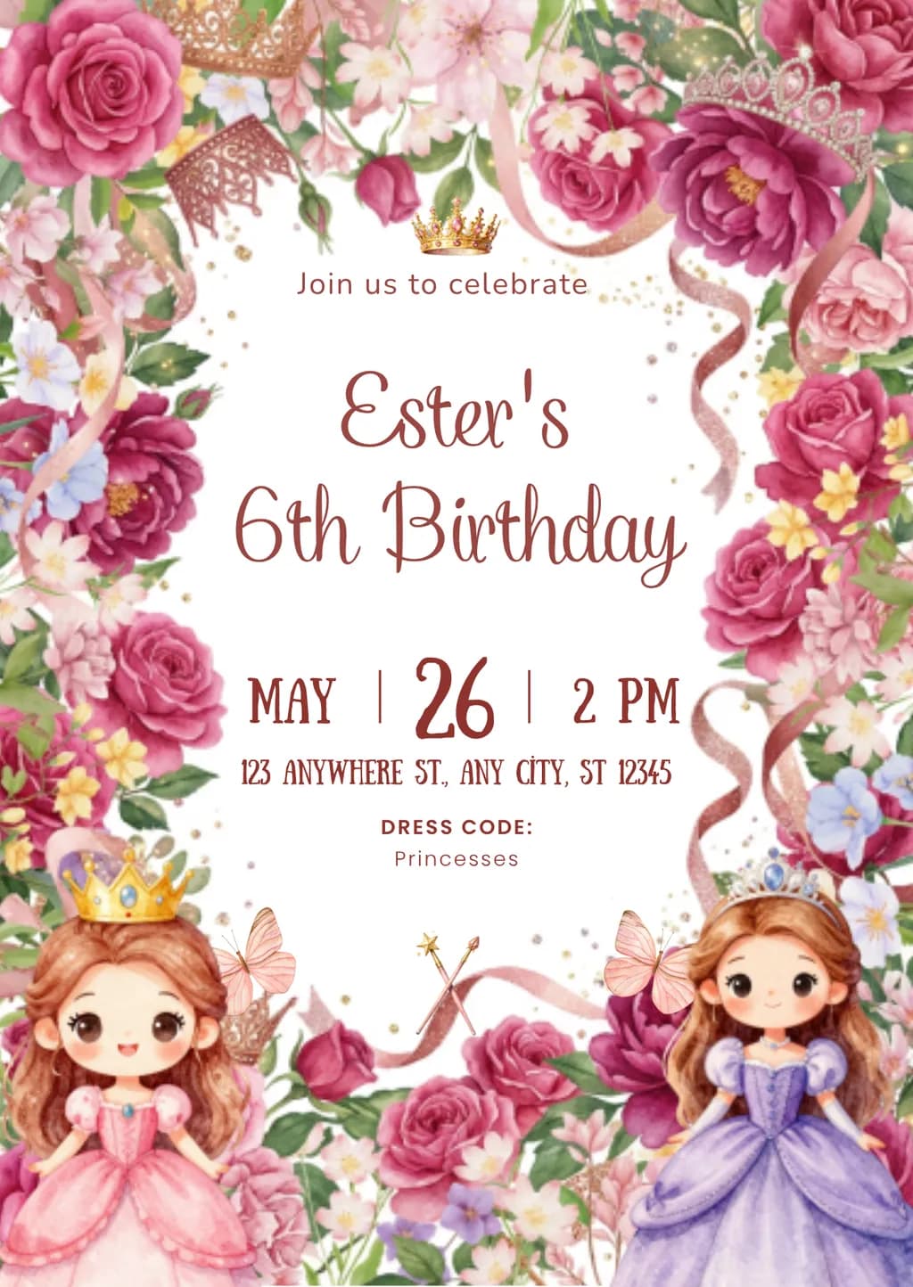 Princess Rose Celebration