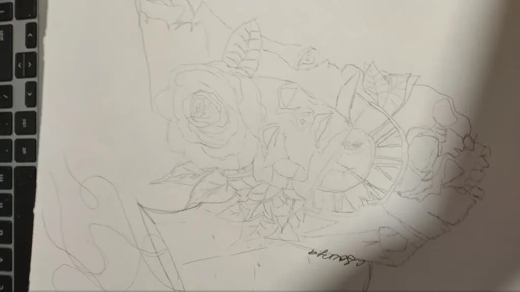 Floral Timekeeper